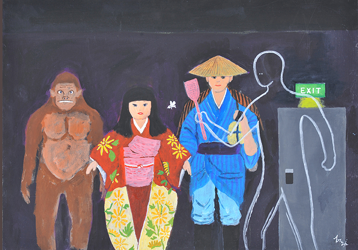 人形館を守る透明人間